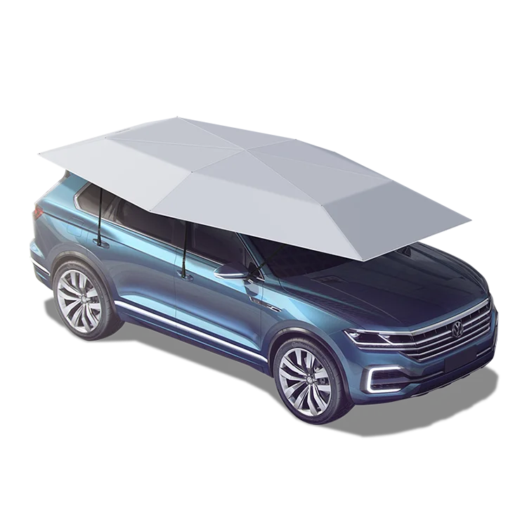 

Автомобильный зонт от солнца carroad, 4,2 м, автоматический зонт с защитой от ультрафиолета и дистанционным управлением, синий цвет