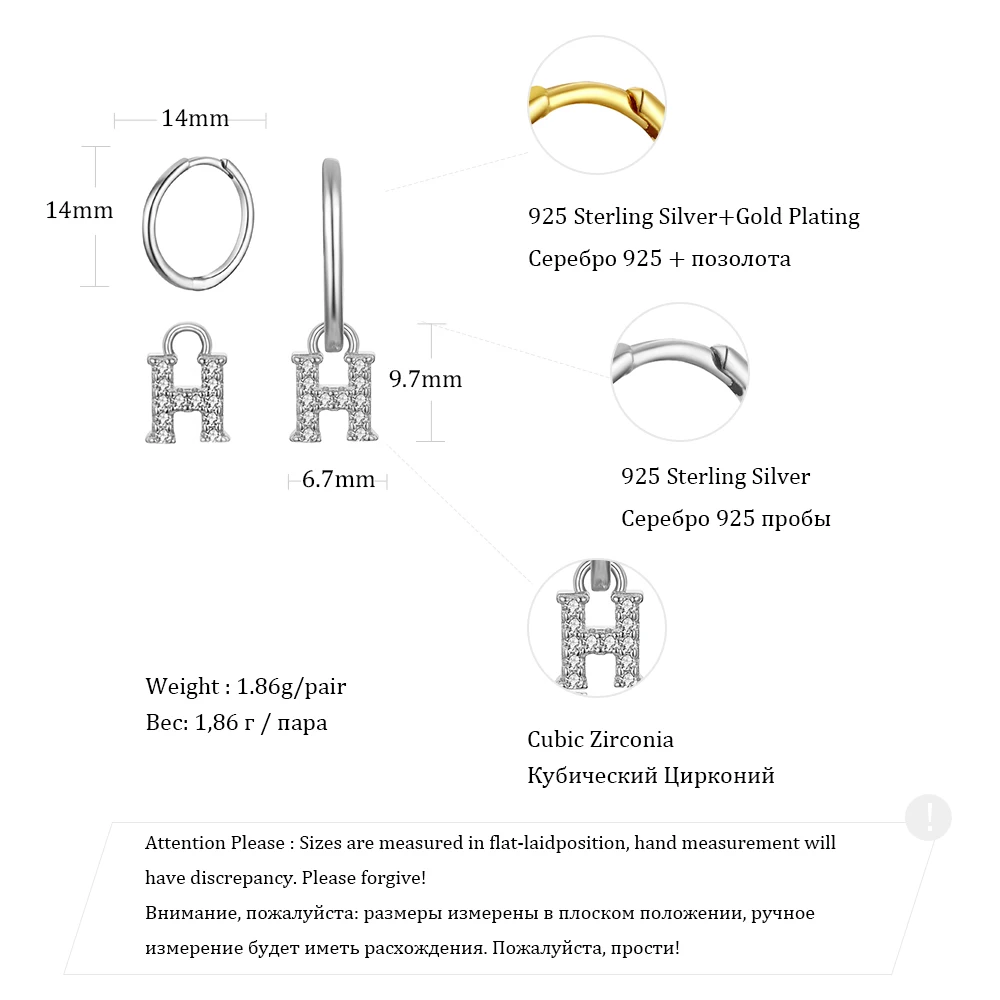 Женские серьги-кольца SUPERWEAR из стерлингового серебра 925 пробы с надписью желтого