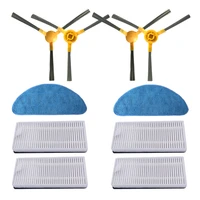 4 side brush 4 hepa 2 mop cloth for neatsvor x500x600 robot vacuum filter accessories replacement kit