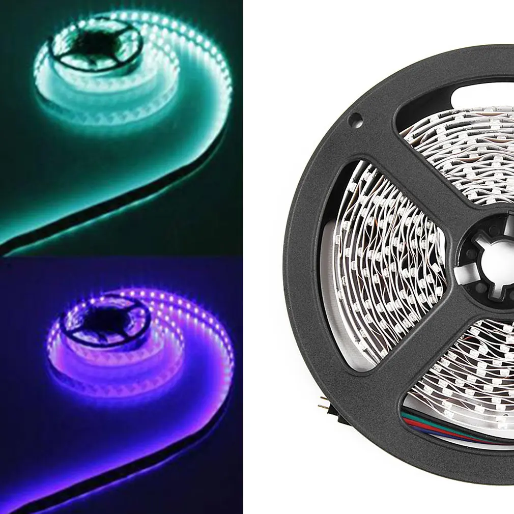 ICOCO 1 комплект 2x5 м/1 рулон Профессиональный 600 светодиодный s 3528 SMD RGB долгое время