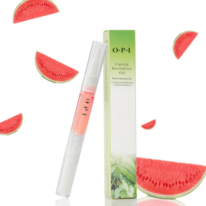 Watermelon BearPaw для женщин, для ногтей, для кутикулы, масляная ручка, 3 мл, ароматизатор, 1 бутылка, алоэ, роза, питание, Масло для кутикулы, лак для ногтей, лечение, маникюр - Цвет: Watermelon