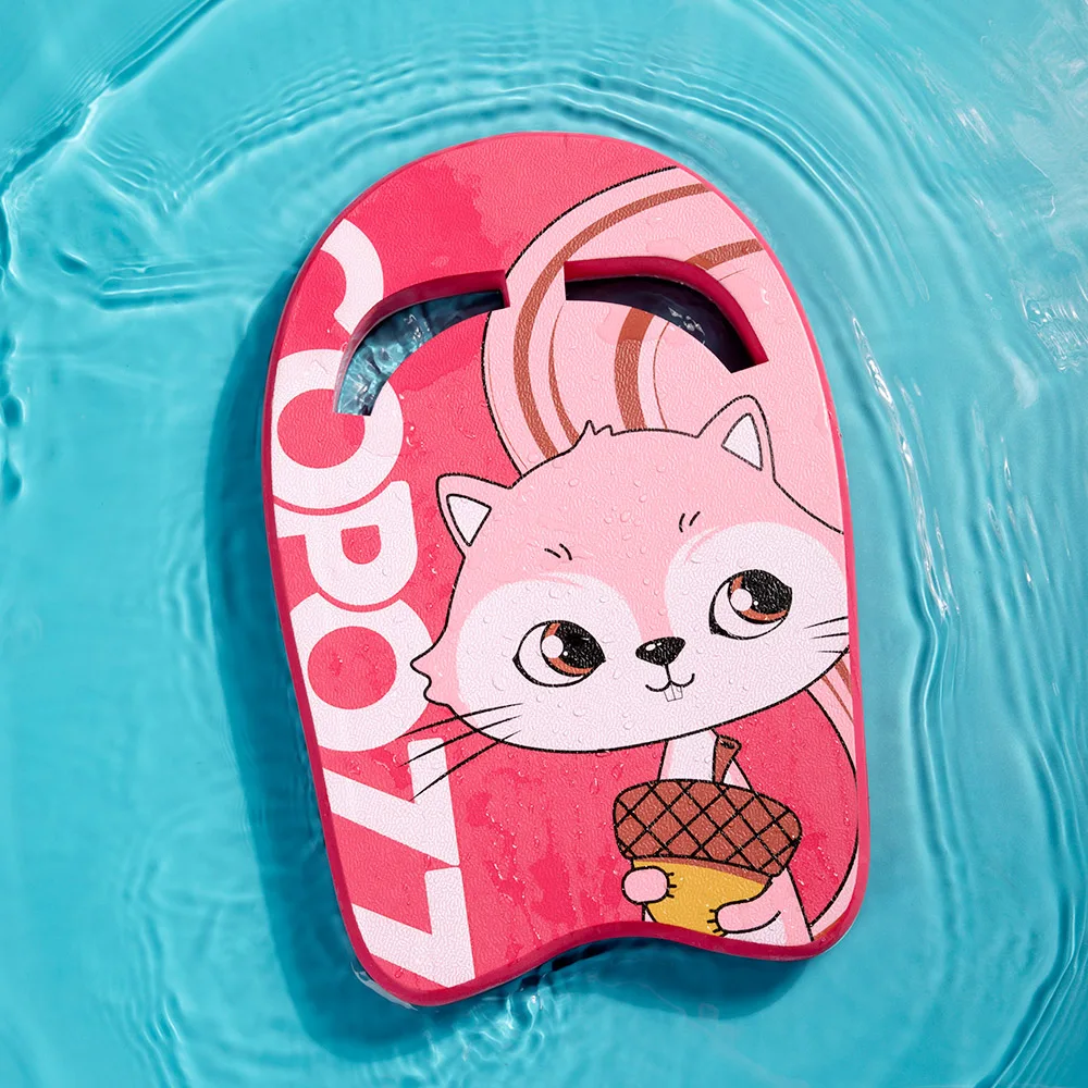 Легкий EVA плавательный кикборд мультфильмы плавающая пластина Задняя Детская