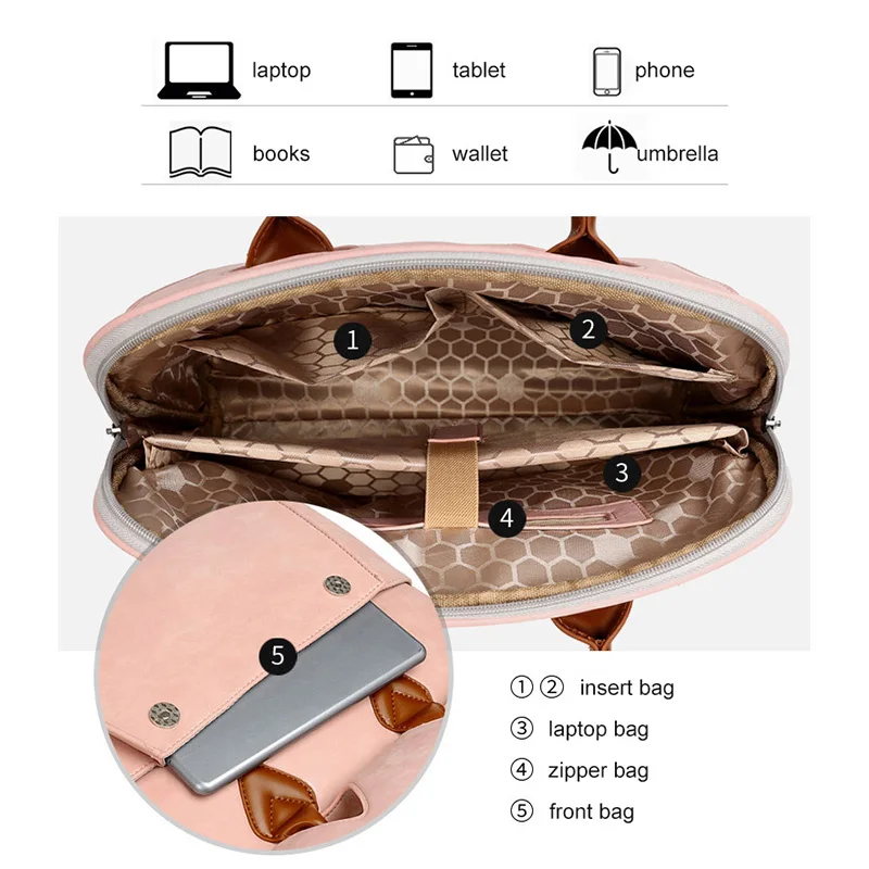 Водонепроницаемая сумка для ноутбука женская чехол Macbook Air Pro 11 12 13 15 Retina деловая