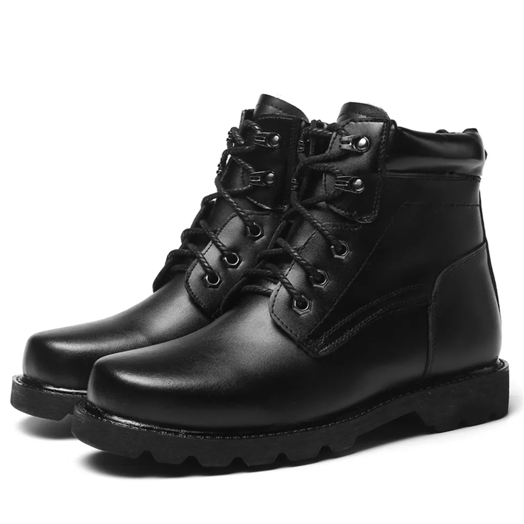 

Big Size 38-46 Warm Fluff Winter Boots Men Russian Style Handmade Comfort Men Winter Snow Shoes Fashion Ankle Boots 7.9