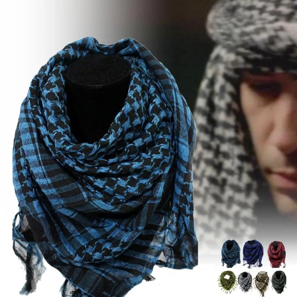 Arab Shemagh Keffiyeh военный тактический палестинский шарф шаль Kafiya wrap Горячий шарф-сетка для женщин и мужчин подарок на день рождения