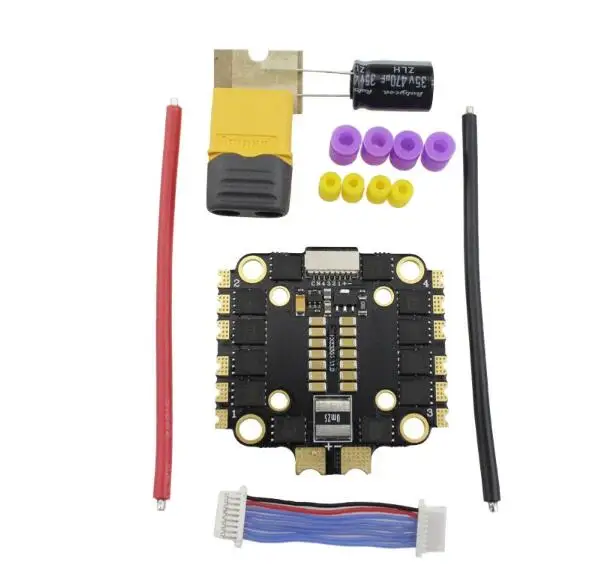 HAKRC 8B45A 20x2 2/0/30x30,5 мм 4-в-1 ESC контроллер скорости 2-6S 45A BLHeli-S двойное отверстие для F3 F4 F7 F722 F405 FPV гоночного радиоуправляемого дрона