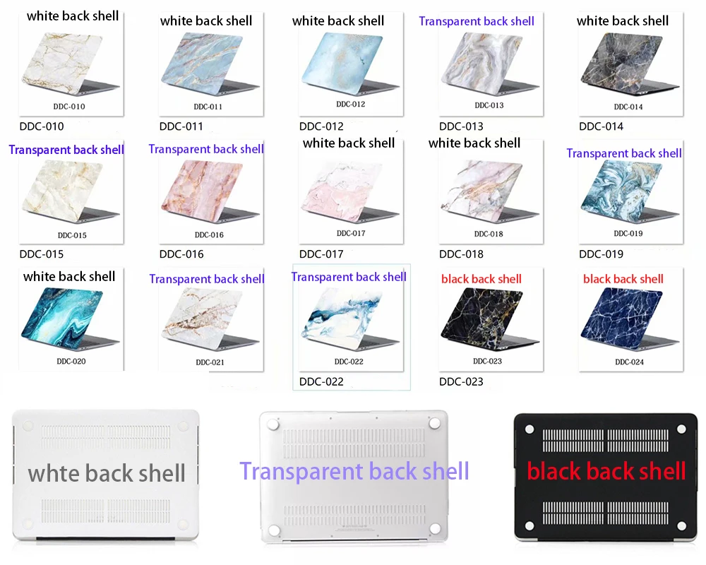 Мраморный чехол для ноутбука APPle MacBook Pro13 A2289 A2159 A1989 Air13 A2237 A1932 11 12 13 15 16 дюймов