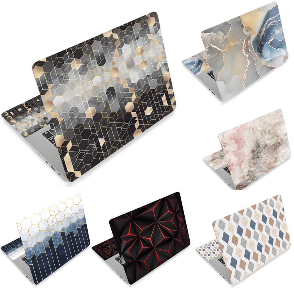 

Laptop Cover Sticker Notebook Skin Marble Laptop Skin Stickers For 14 15 15.6 16 17.3 inch Macbook Lenovo HP Asus Acer DELL