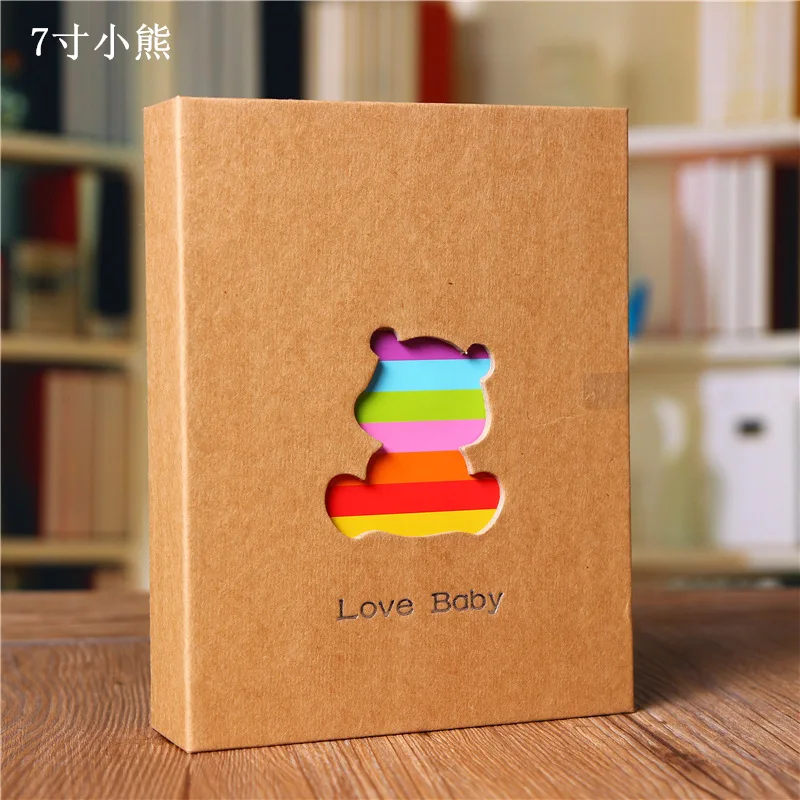 

100 Pockets 6 inch Photo Album Picture Storage Frame for Kids Children Gift Scrapbooking Picture Case Photo Album