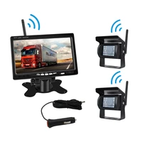 2 4g hz rearview wireless digital reverse camera system wireless monitor camera for truck