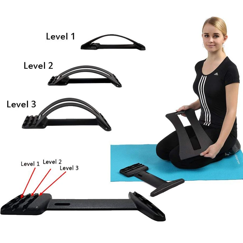 Магический растягиватель для спины Корректор осанки массажер нижней части