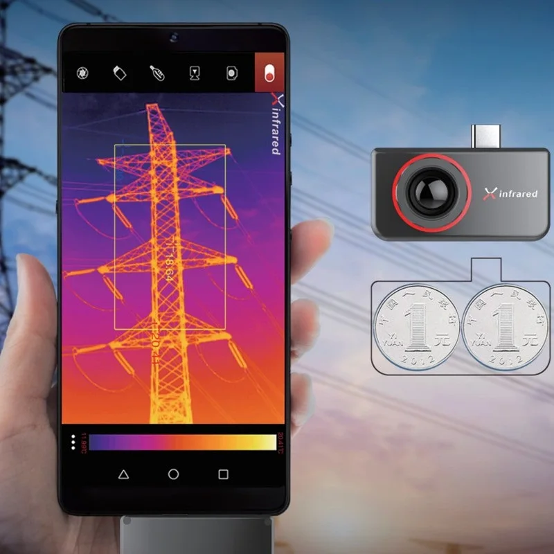 Тепловизионная камера InfiRay T3PRO T3S профессиональный портативный инфракрасный