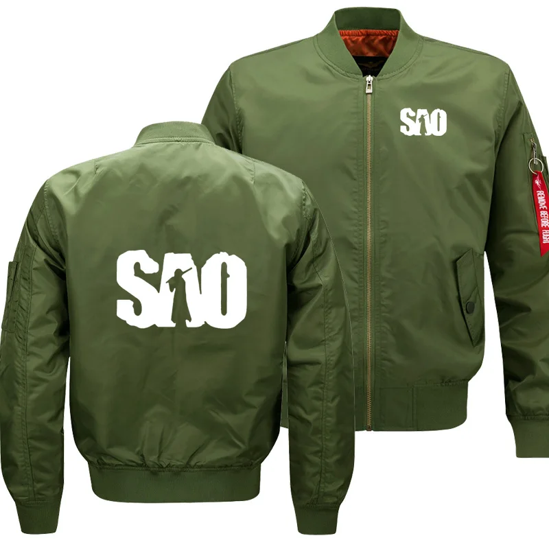 Куртка мужская Летающая Модный повседневный свитшот с принтом Сан меч