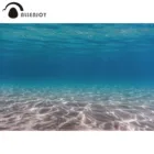 Фон для фотостудии Allenjoy с изображением аквариума, морского побережья