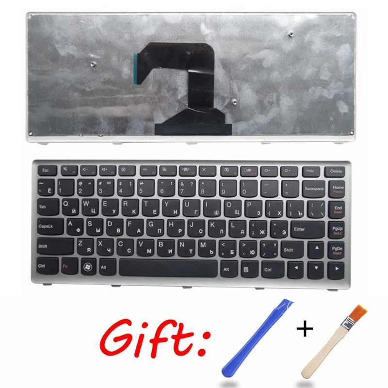 Русская клавиатура для ноутбука Lenovo U410 серая IFI|russian laptop keyboard|laptop keyboardkeyboard for |
