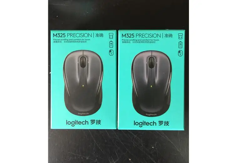 Logitech M325 Беспроводная мышь игровая PC Gamer Подлинная оптическая 1000 точек/дюйм