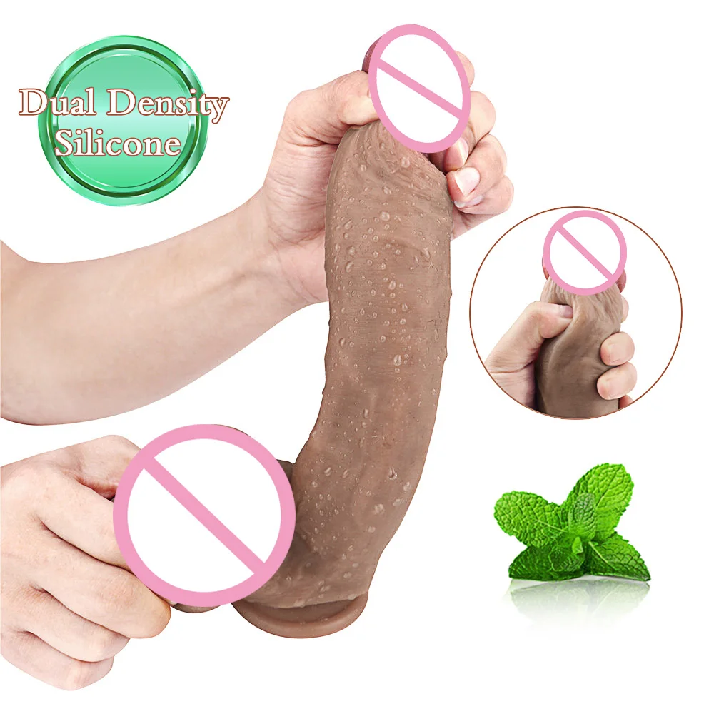 Силиконовый фаллоимитатор для женской мастурбации секс игрушки женщин с мощной
