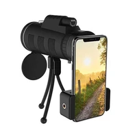 high definition lens zoom monoculars for smartphones clear view pocket telescopes with stand mobile phone holder