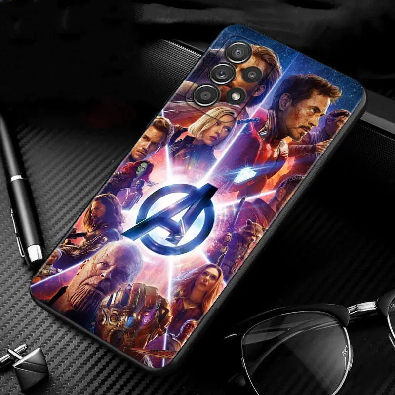 Marvel Avengers Super Heroes Case For Samsung Galaxy A51 A71 A41 A31 A11 A01 A72 A52 A42 A32 A22 A52s A21s A02s A03s A12 A02