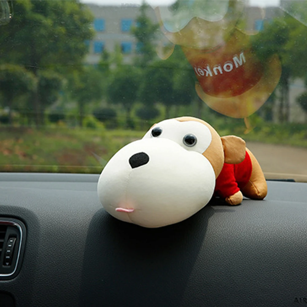 Прекрасный мультфильм обезьяна бамбуковый уголь набитая кукла украшение