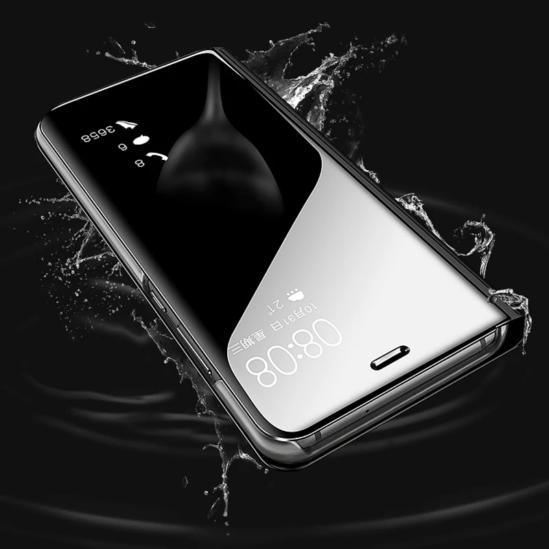 Зеркальный флип чехол для oneplus 7 pro подставка one plus 6 6t 5 t 7pro чехол|Бамперы| |