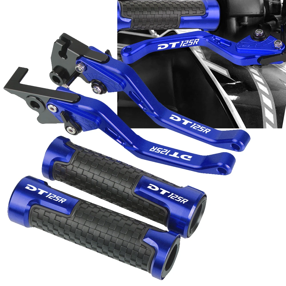 Для YAMAHA DT125R 2000-2004 2001 2002 2003 Короткие регулируемые рычаги тормозной муфты мотоцикла