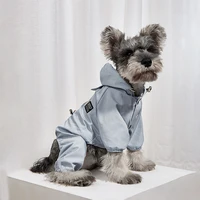 s xxl size pets small dog raincoat reflective waterproof clothing fashion outdoor breathable puppy jumpsuit jacket clothes