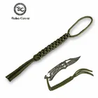 Брелок для ключей мужской, нейлоновый, кемпинг-параккорд, с кукурузным узлом