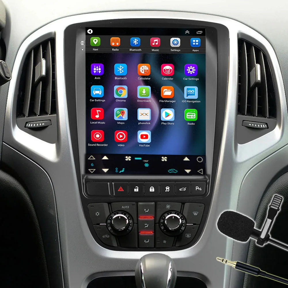 Автомобильный мультимедийный радиоплеер Android 10 для Opel Astra J Verano 2009 2010 2011 2012 2015 Gps