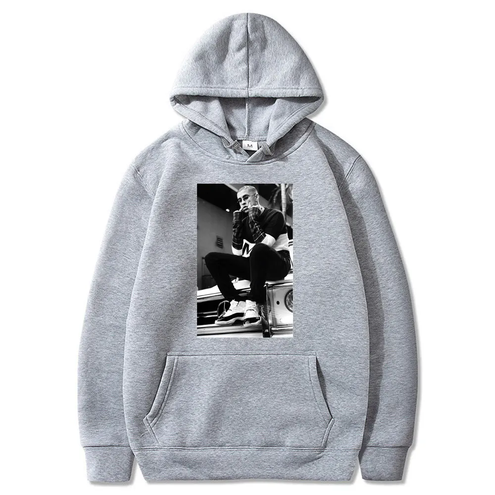 

2020 New Bad Bunny Hoodie Women/men Sweatshirt Hip Hop Hoodies Pullover Casual Clothes Male Harajuku Tops Hoody Sweatshirt