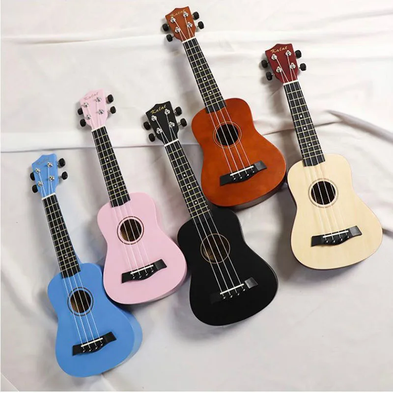 

Kit Ukulele Learn 23 Inch Ukulele Small Guitar Beginner Bass Black Guitar Musical Concert Free Shipping Guitarra Music HX50LL