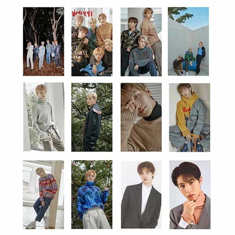 

30Pcs/Set NCT127 Photocard Lomo Card Pictures Photo Card Postcard Pictures Stationery Supplies Fan Gifts
