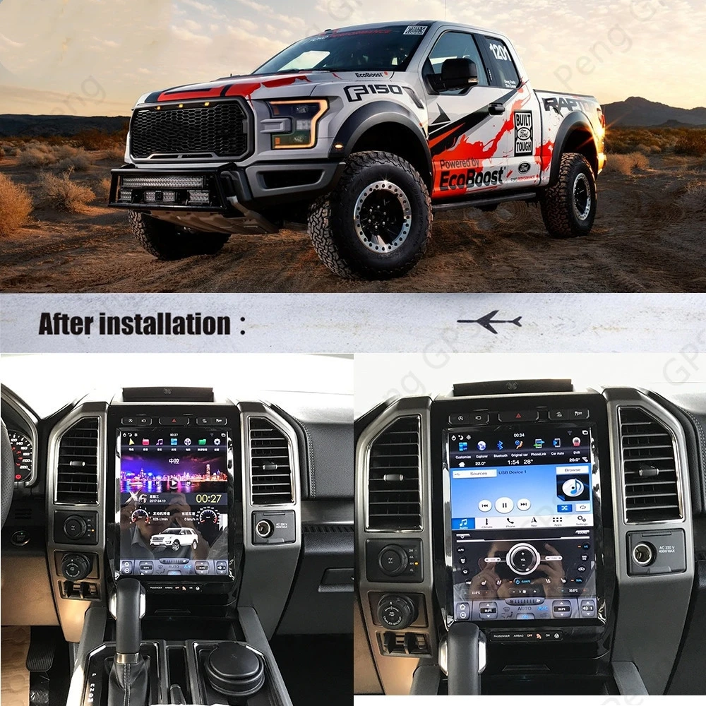 Android 11 For Ford Raptor F150 2015 - 2019 Car Radio multimedia player ...