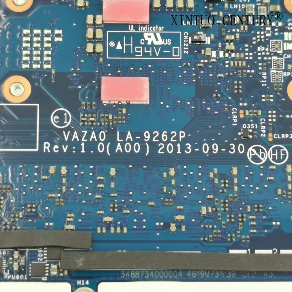 

T5XFM 0T5XFM CN-0T5XFM W JOUTNDLN FOR DELL XPS 12 9Q33 Laptop Motherboard I7-4510U CPU 8GB RAM VAZA0 LA-9262P