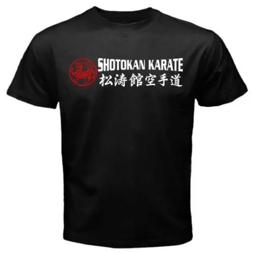 Мужская футболка с японским логотипом тигра Shotokan Karate лидер продаж модные летние