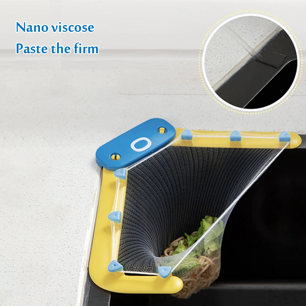 

Wonderlife Triangle Sink Filter Drainer Rack Strainer Leftovers Trash Sink Mesh Gadget Sets Anti-clogging Drainage Accessories
