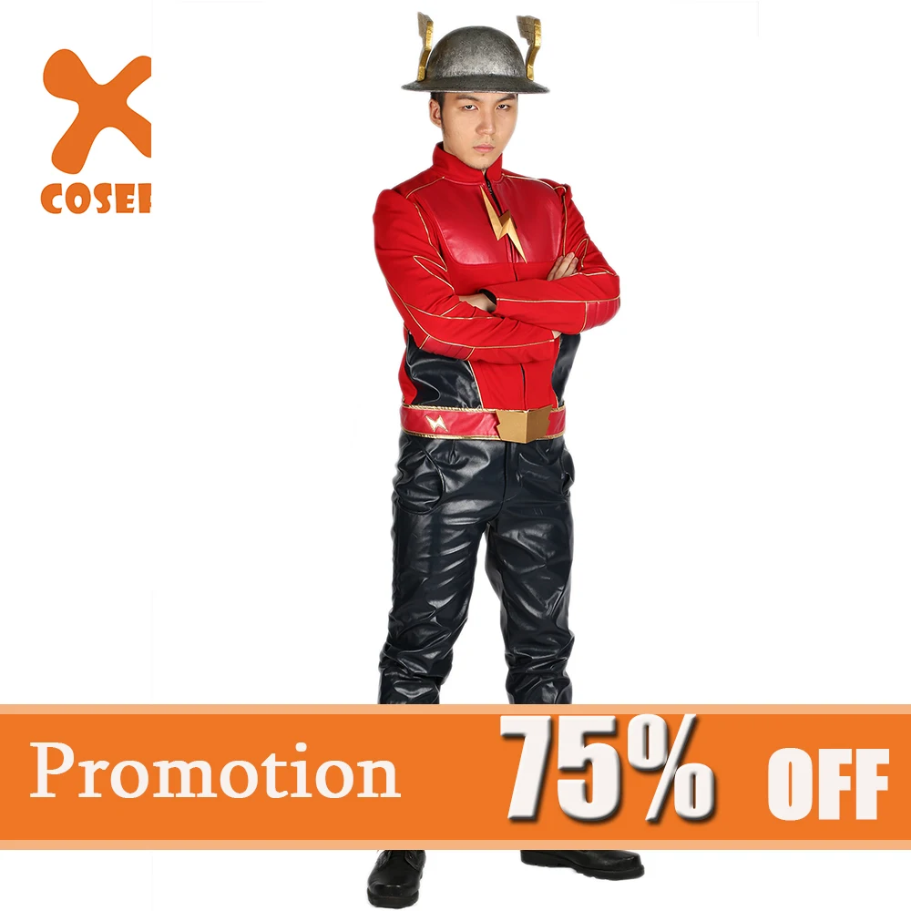 Xcoser распродажа флэш сезон 2 Джей костюм garrick для косплея и Хэллоуина подарок