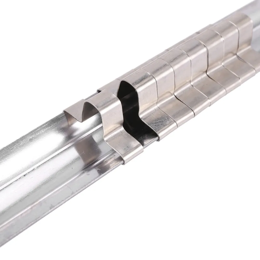 

3pcs 40cm Metal Socket Rack Holder 1/4 Inch 3/8 Inch 1/2 Inch With 16 Clips On Rail Tool Organizer Storage Holder