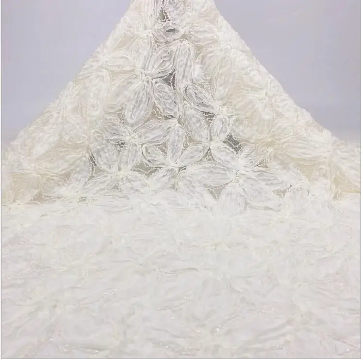 

Beading Embroidered Fabric Wedding Dress Decoration Classic Cheongsam High-grade Fabric Manual DIY Accessories African lace