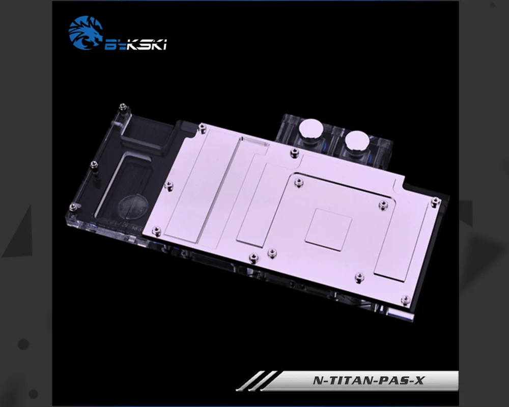 Bykski N-TITAN-PAS-X полное покрытие Графика карты водяного охлаждения блока для NewFounder GTX Titan X-Паскаль, GTX1080Ti/1080/1070, M6000