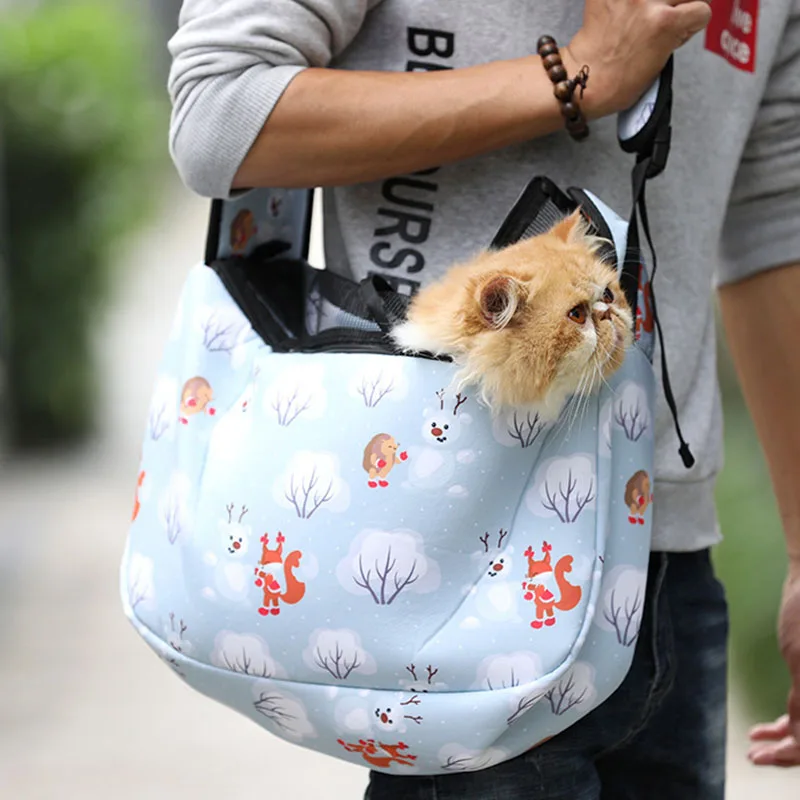 

Portable Cat Bag Pet Carrier Dog Handbag Travel Outdoor Breathable Small Dog Bag Kitten Carrier Pet Backpack Puppy Suppliers