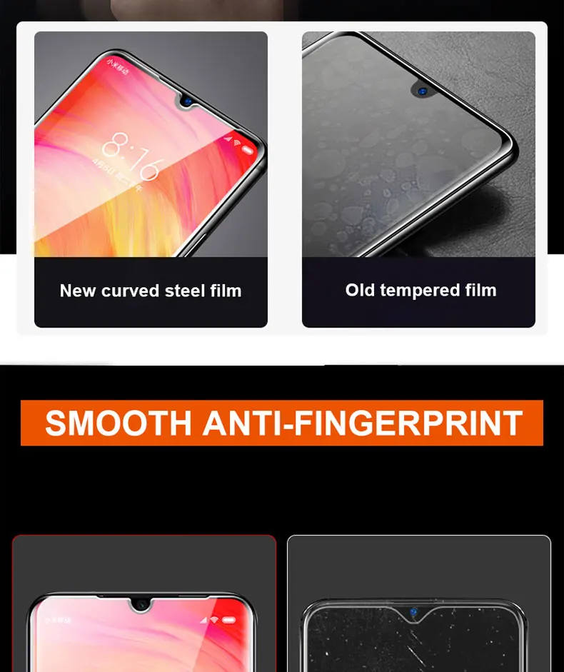 3D 9H закаленное стекло для Xiaomi Redmi 6 6A 5 5A 5 Plus S2 Redmi Note 5 5A 6 7 Pro Полное покрытие Защитная пленка для экрана