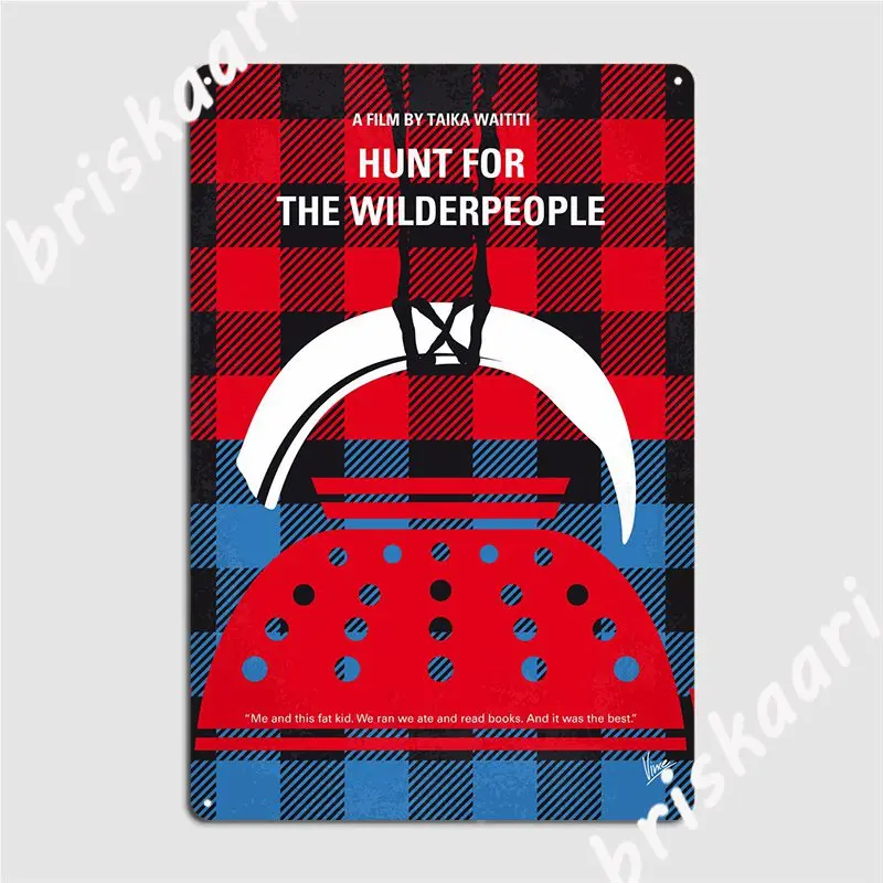 

Hunt For The Wilderpeople Metal Plaque Poster Create Mural Painting Living Room Cinema Living Room Tin Sign Posters