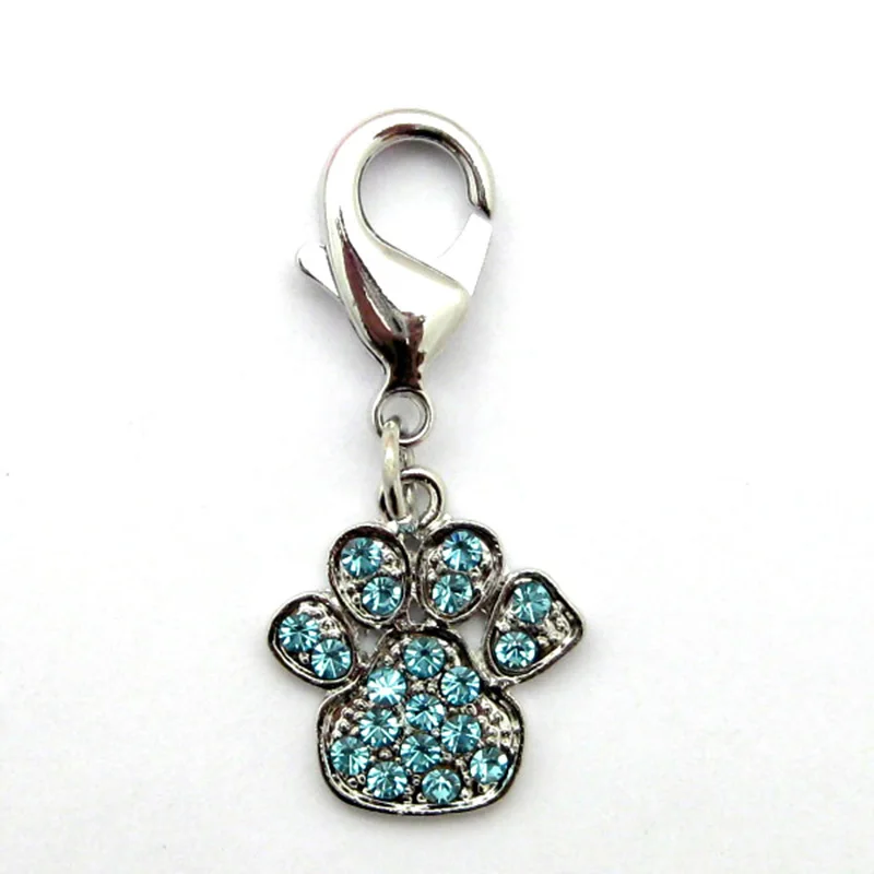 Украшения SKS PET Bling Стразы амулет лапа подвеска ювелирные изделия для собаки кошки