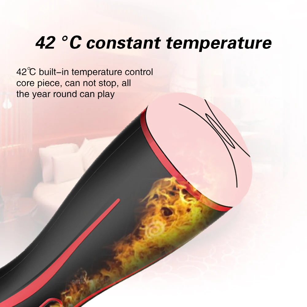 Мужской мастурбатор с автонагревом чашка для минета секс игрушки мужчин умный