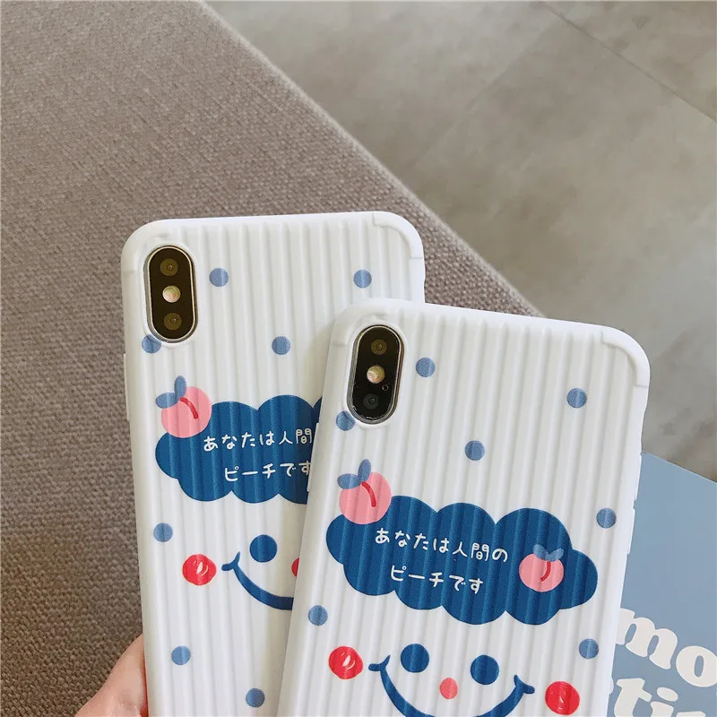 Suef мультяшный мягкий чехол из ТПУ с ручной росписью для iPhone 11 Pro Max 6 6s 7 8 Plus X Xr Xs