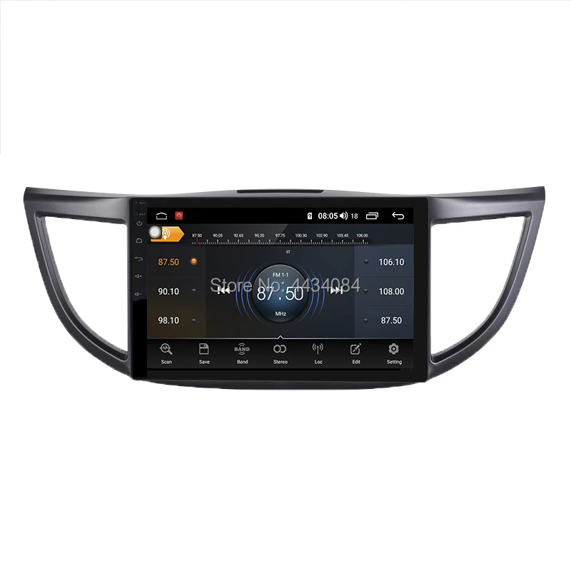 Ouchuangbo car audio gps radio for CRV CR-V 2012-2016 android 9.0 OS 4GB+64GB octa 8 core support 4G internet BT swc spainsh | Автомобили