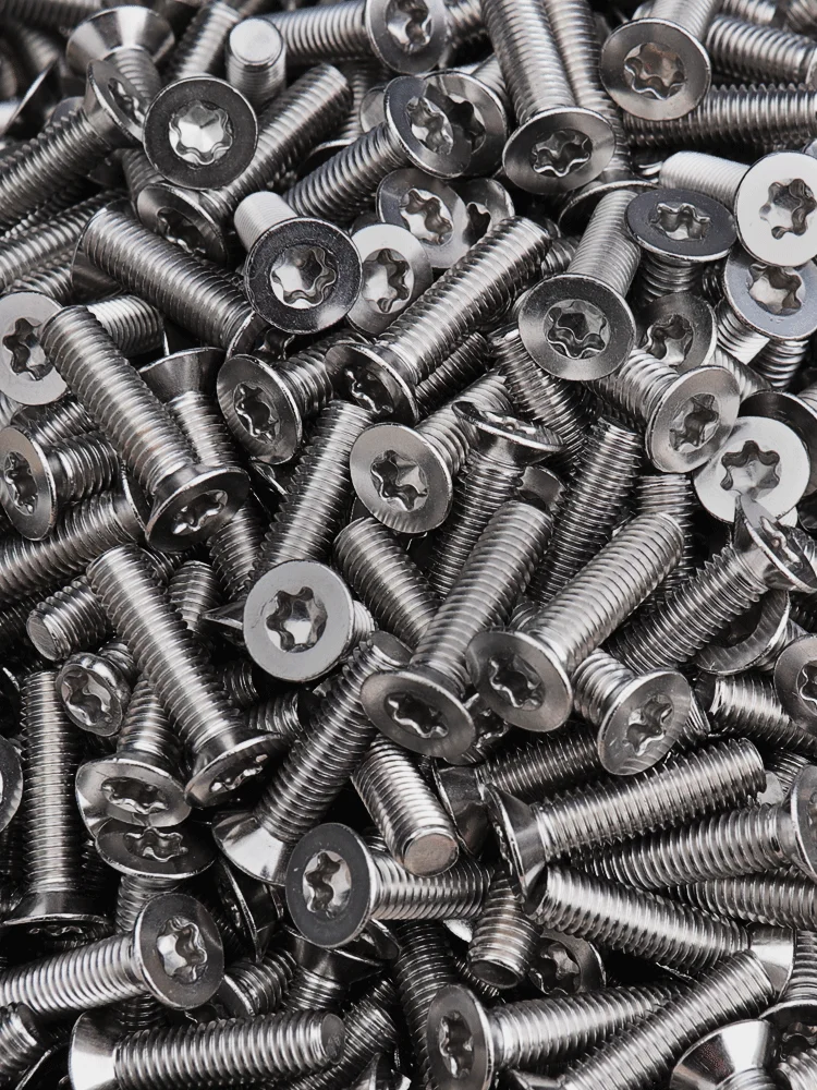 M2 M3 M4 M5 M6Torx предохранительный винт с плоской головкой метрическая резьба