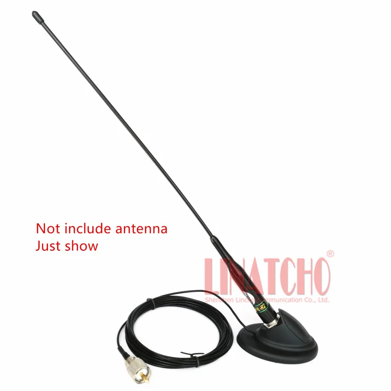 K-303B Good Quality SO239 Car Radio Nclined Antenna Mini Magnetic Mounting Base RG316 Coaxial Cable PL259 Connector