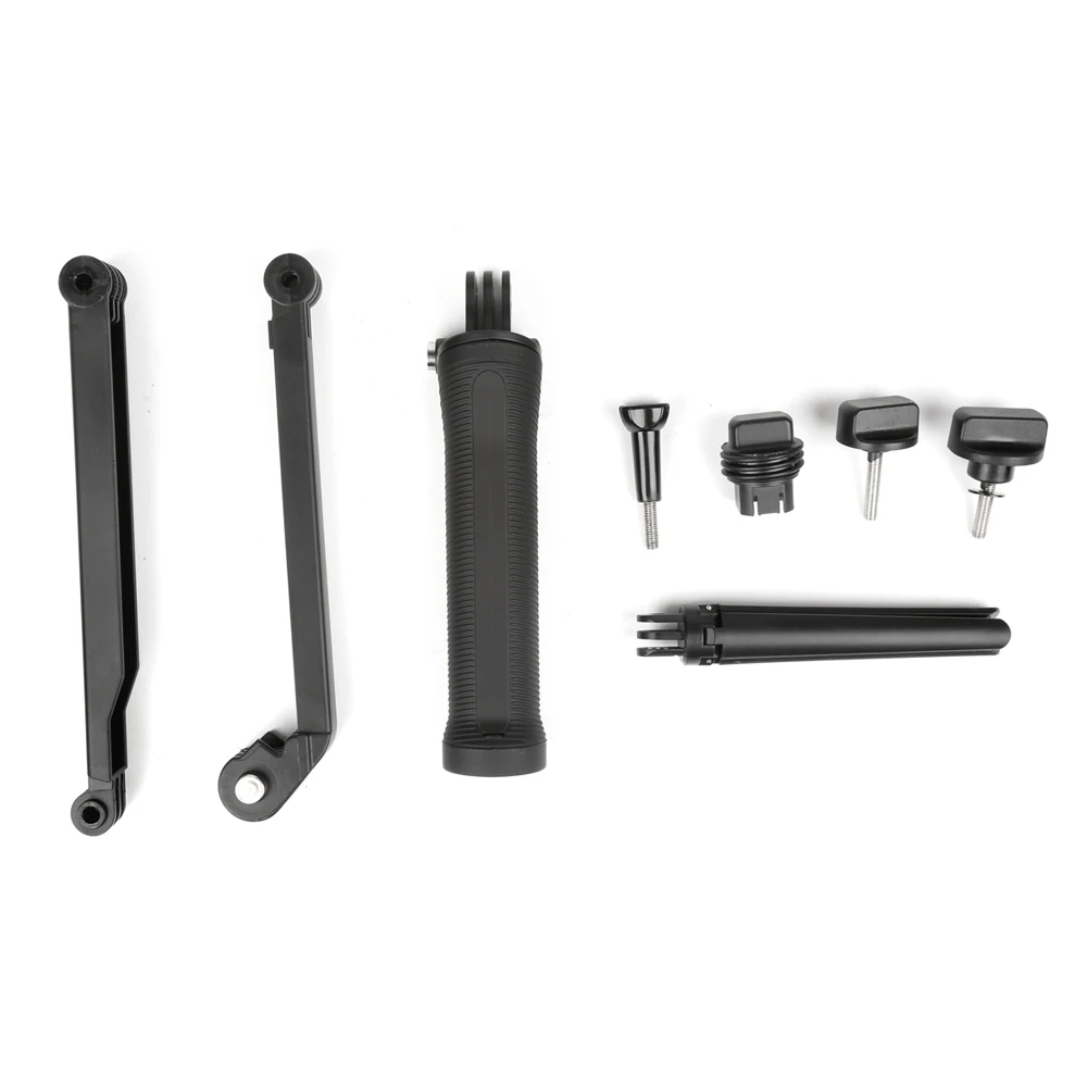 Monopod 3 Way Grip Selfie Stick for GoPro Hero 6 5 4 Session Xiaomi Yi 4K Sjcam Sj4000 Eken H9 H9r Go Pro Accessories | Электроника